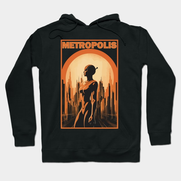 Metropolis Hoodie by RetroPandora